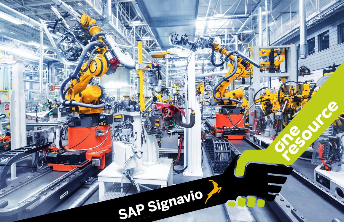 Durch die Partnerschaft mit SAP Signavio macht oneresource Ihr Unternehmen fit für die Zukunft