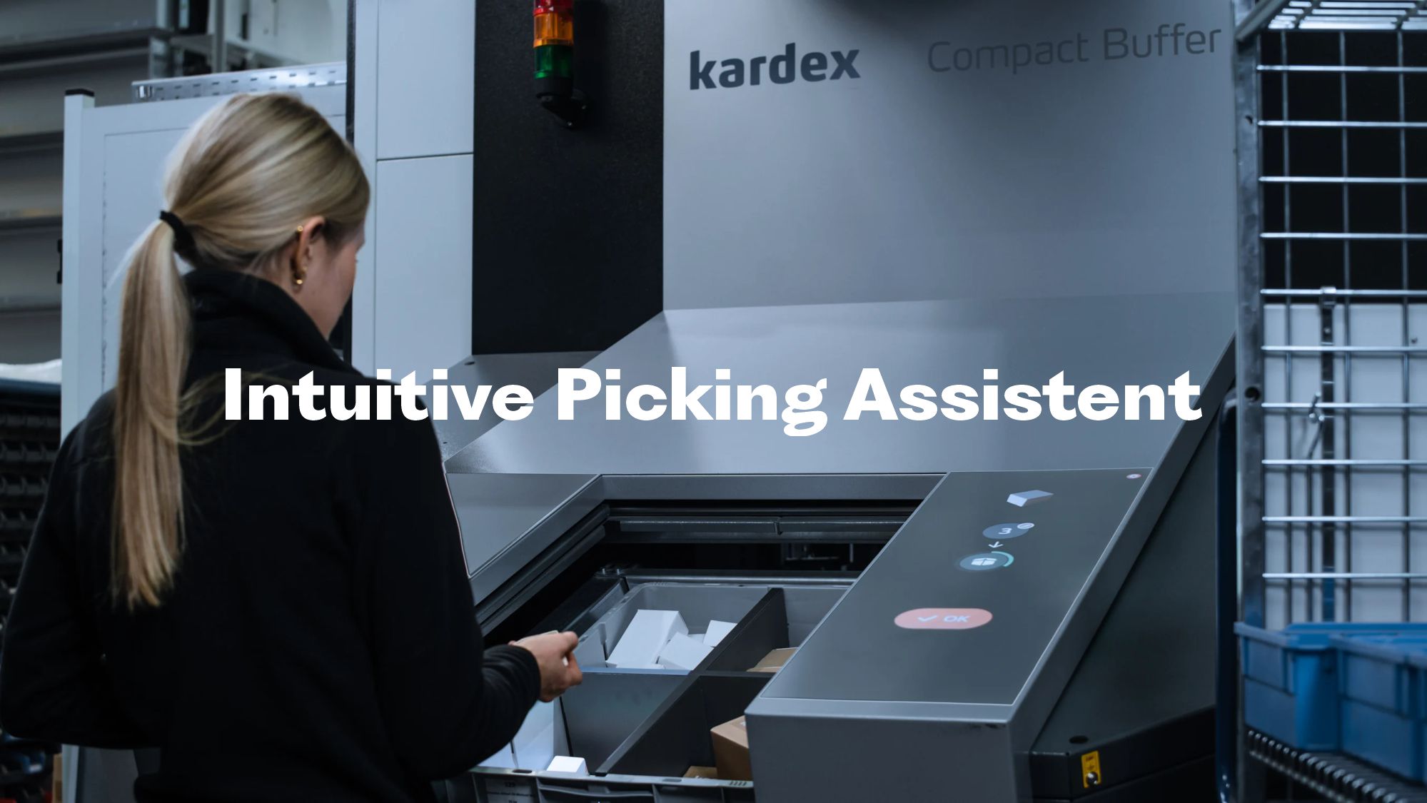 An der LogiMat 2023 entdeckt: Der Intuitive Picking Assistent von Kardex